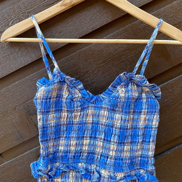 Lovers + Friends Keaton Smocked Dress Extra Small XS - Picture 4 of 8